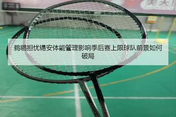 鹈鹕担忧锡安体能管理影响季后赛上限球队前景如何破局